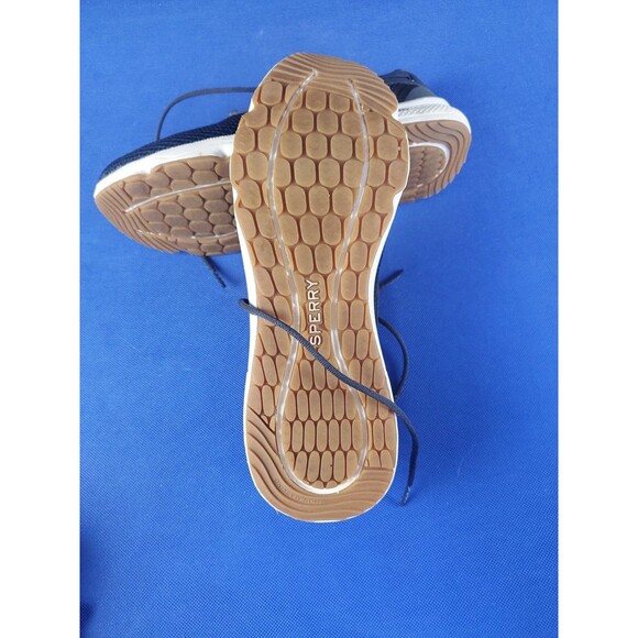 Sperry Men\'s 7 Seas 3-Eye Casual Shoes Navy Blue Sts24363 Size 8 Medium EUC main image 4
